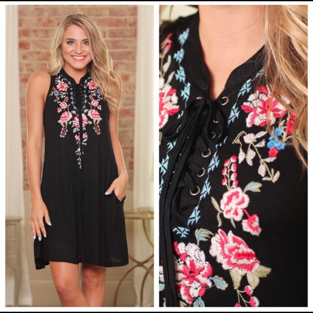 Embroidered Dress